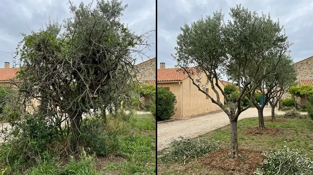 Résultat élagage à Agde — Elagage Agde